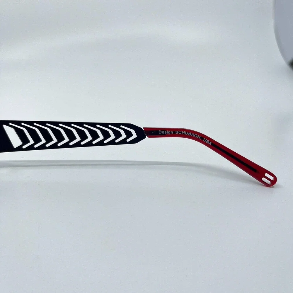 Schubach‎ Originals Eyeglasses Frames High Roller Black Red 51-18-130 H6898